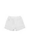 Diesel Denim Jogging Shorts In Grey