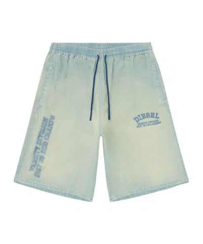 Diesel Comfortable Casual Shorts In Blue