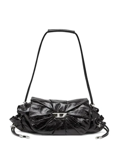 DIESEL DIESEL COMPACT SCRUNCH-D SHOULDER BAG