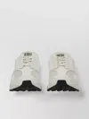 Diesel Controlled Mesh Panels Round Toe Sneaker In White