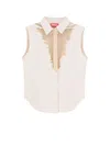 Diesel C-giseld Shirt In White