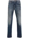 Diesel Drawstring Jeans In Blue
