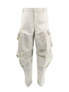 DIESEL COTTON CARGO TROUSER WITH APPLIED POCKETS