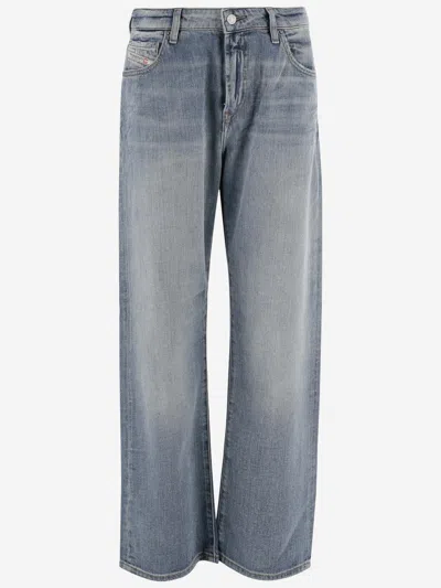 DIESEL COTTON DENIM JEANS