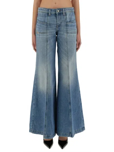 Diesel Cotton Denim Jeans In Blue