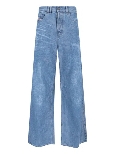 Diesel Cotton Denim Jeans For Women In Blue