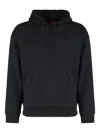 Diesel S-rob-hood-r1 Cotton Hoodie In Black