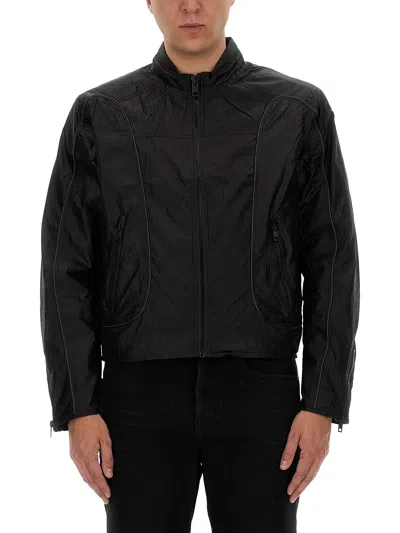 Diesel Cotton Jacket In Black