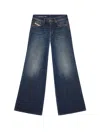 Diesel 1996 D-sire 09h59 Low-rise Straight-leg Jeans In Blue
