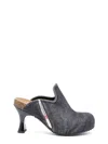 Diesel D-woodstock W 80mm Denim Mules