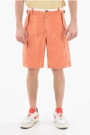 Diesel Cotton P-atlan Cargo Shorts With Belt Loops