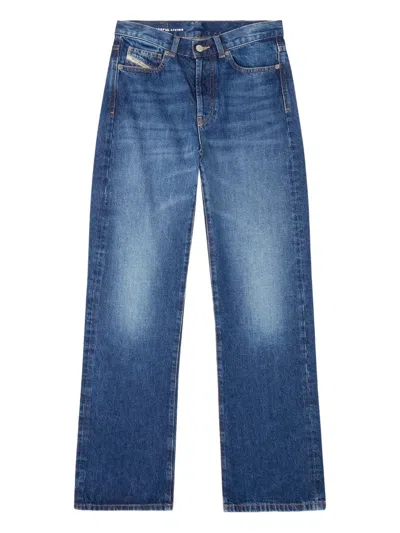Diesel Cotton Regular Jeans In Blue