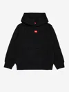 Diesel Cotton Sweatshirt With Logo In Black