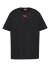 Diesel T-shirt And Polo Shirt In Black