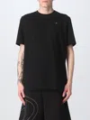 Diesel T-just-microdiv Logo-embroidered Cotton T-shirt In Black