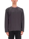 Diesel Cotton T-shirt In Gray