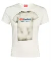 Diesel Cotton T-shirt In White