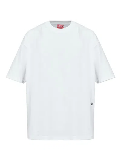 Diesel T-lucien-ihbi Maglietta Clothing In White