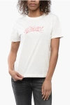 Diesel Cotton T-shirt With Embossed Logo