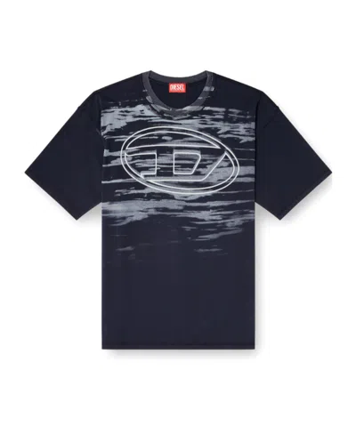 DIESEL T-BOXT-T5 PRINT T-SHIRT