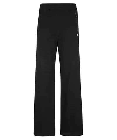 Diesel Cotton Track-pants In Black