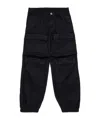 Diesel Cotton Trousers In Black