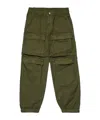 Diesel Cotton Trousers In Green