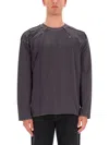 Diesel Cotton T-shirt In Gray