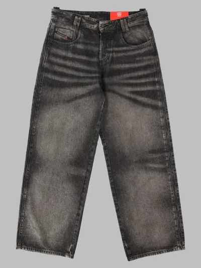 Diesel Cotton Unisex Trousers In Black