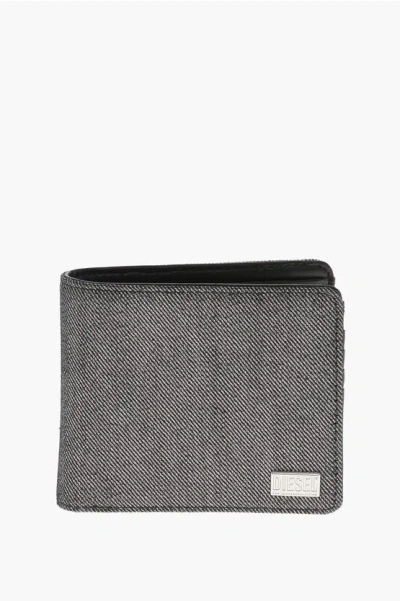 Diesel Cotton Wallet With Logo Patch