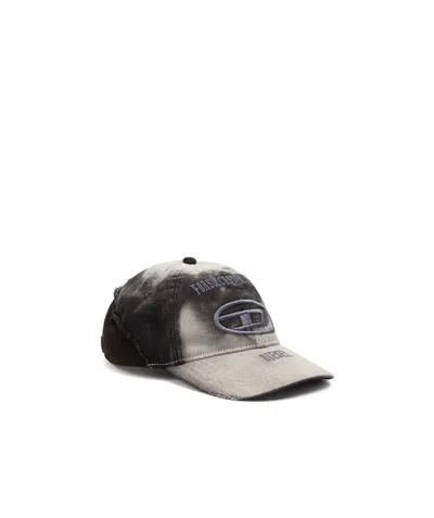 Diesel Cowboy Baseball Cap In Black
