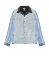 Diesel Creed Block Shirt In Blue Web