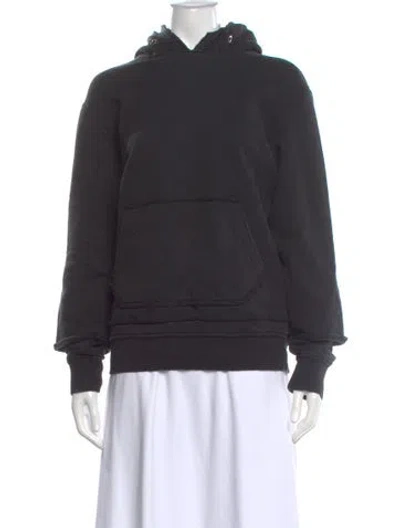 Pre-owned Diesel Crew Neck Long Sleeve Hoodie In Gray