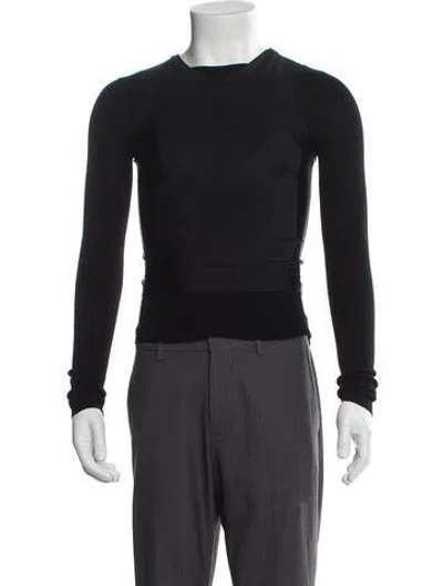 Pre-owned Diesel Crew Neck Long Sleeve Pullover In Gray