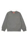 Diesel Srobmegovald Over Sweatshirt In Grey