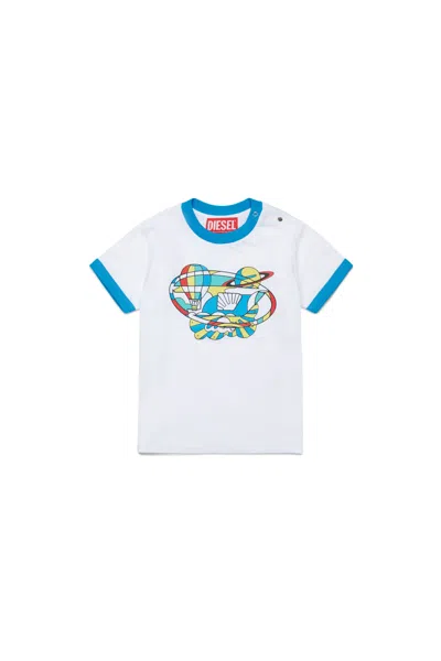 Diesel T-shirt Kids Color White