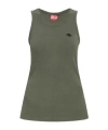 Diesel T-ankydesi Ribbed Tank Top In Green