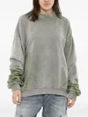 Diesel Crew-neck Oversized Sweatshirt In Multi