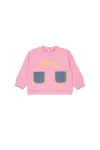 Diesel Crewneck Sweatshirt With Logo In Pink