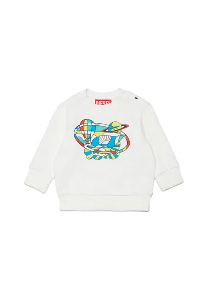 Diesel Sweater Kids Color White