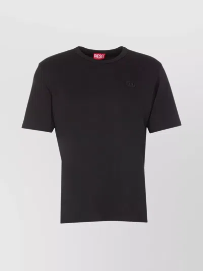 DIESEL CREWNECK T-SHIRT FRONT SLITS