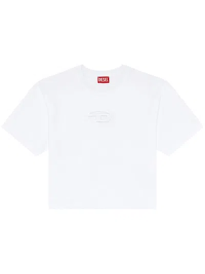 DIESEL DIESEL CROP-OUT T-SHIRT