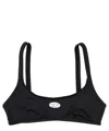 Diesel Ut-bra-top-utlt Bikini Top In Black