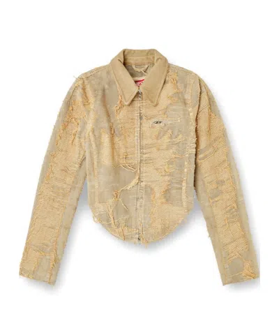 DIESEL CROPPED JACKET