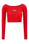 Diesel Red Top Cropped M-vera-ls
