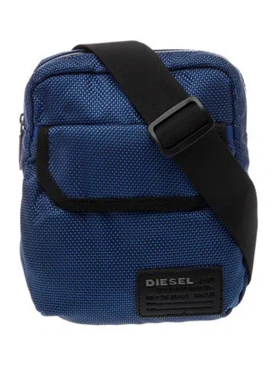 Pre-owned Diesel Crossbody Bag In Blue
