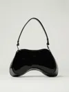 Diesel Play Synthetic Shoulder Bag In Black