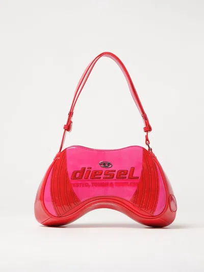 DIESEL SHOULDER BAG DIESEL WOMAN COLOR PINK,G66459010