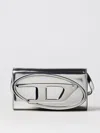 Diesel Crossbody Bags  Woman Color Silver In Silver