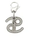 Diesel Crystal Charm Cancer Keyring In Metallic
